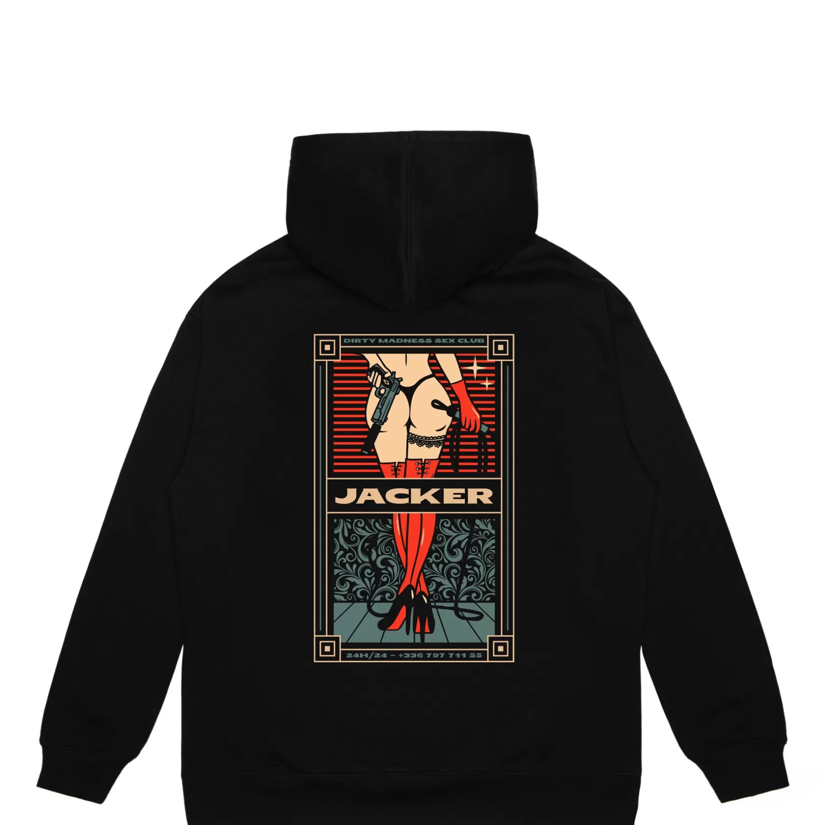 Addicted-Hoodie-Black^Jacker New