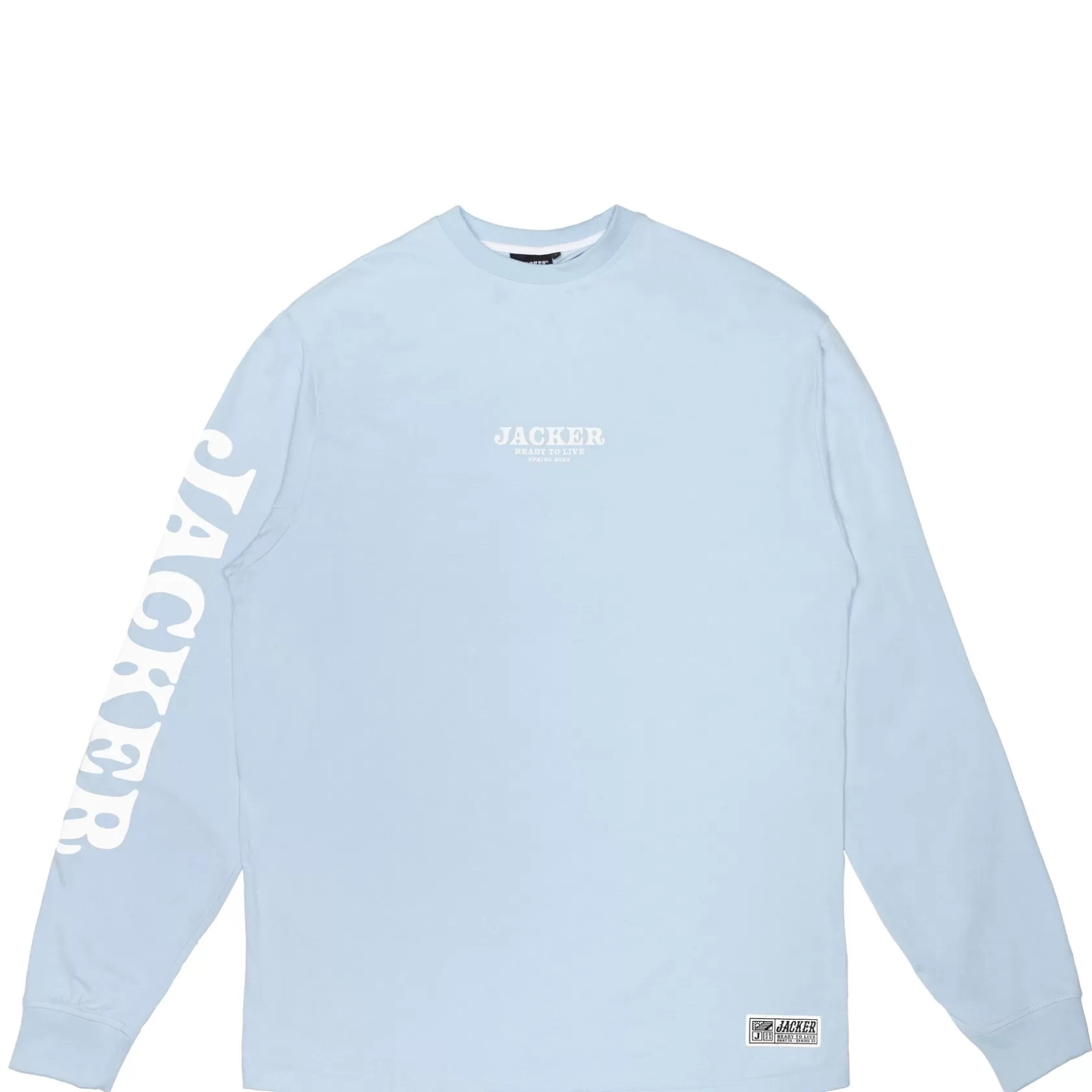 Addicted-Long Sleeves-Blue^Jacker Sale