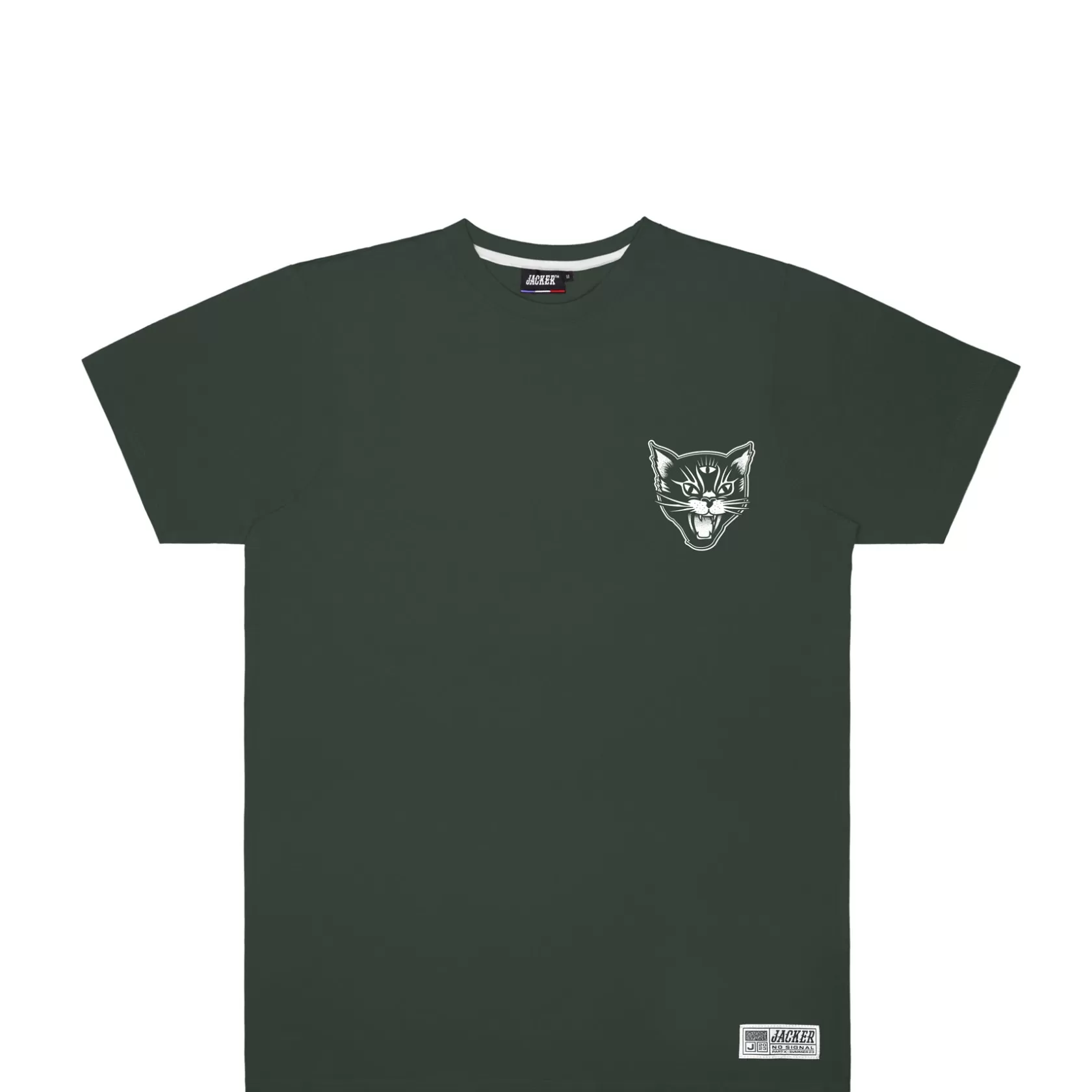 Black Cats-T-Shirt-Dark Green^Jacker Outlet