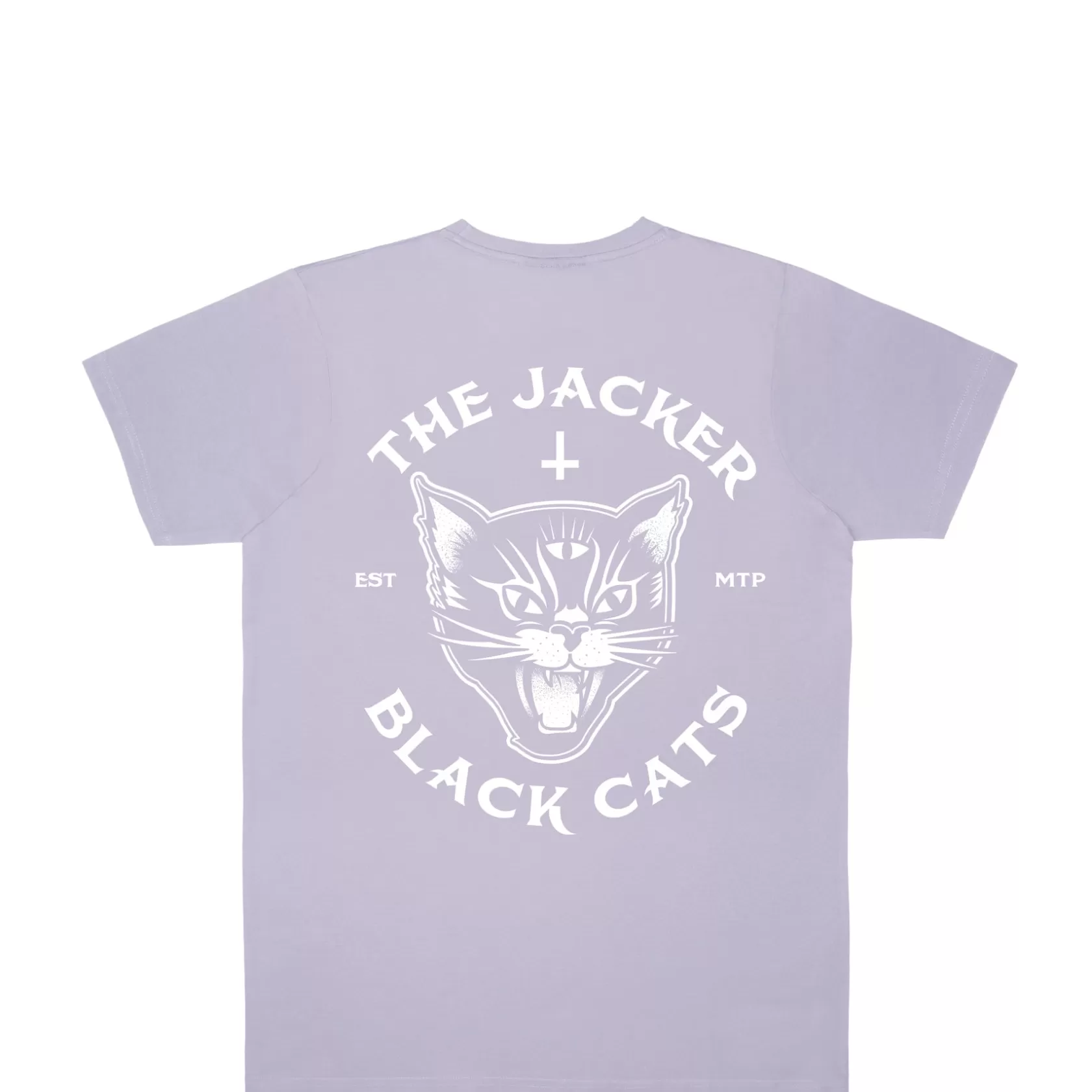 Black Cats-T-Shirt-Lavender^Jacker Clearance