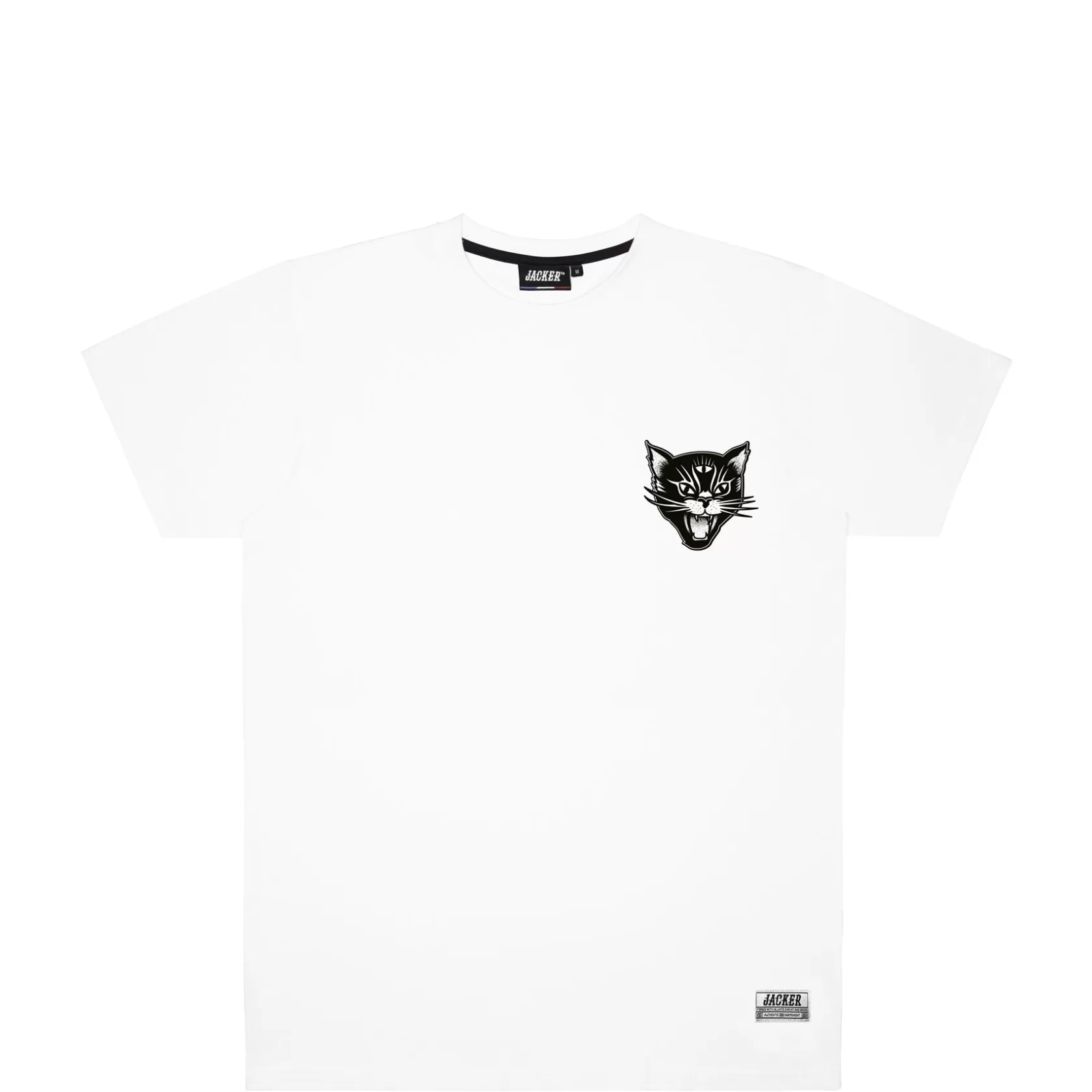 Black Cats-T-Shirt-White^Jacker Best Sale