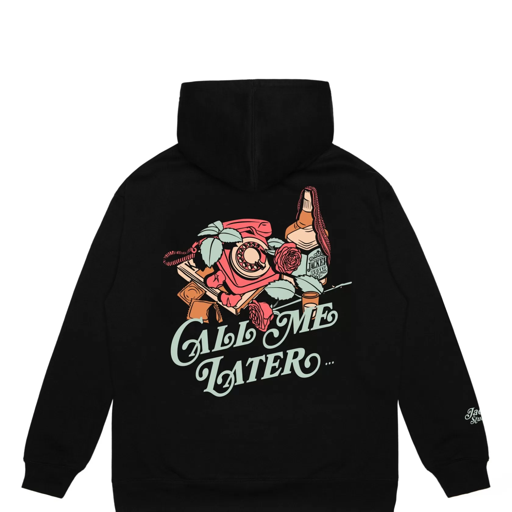 Call Me Later-Hoodie-Black^Jacker Best