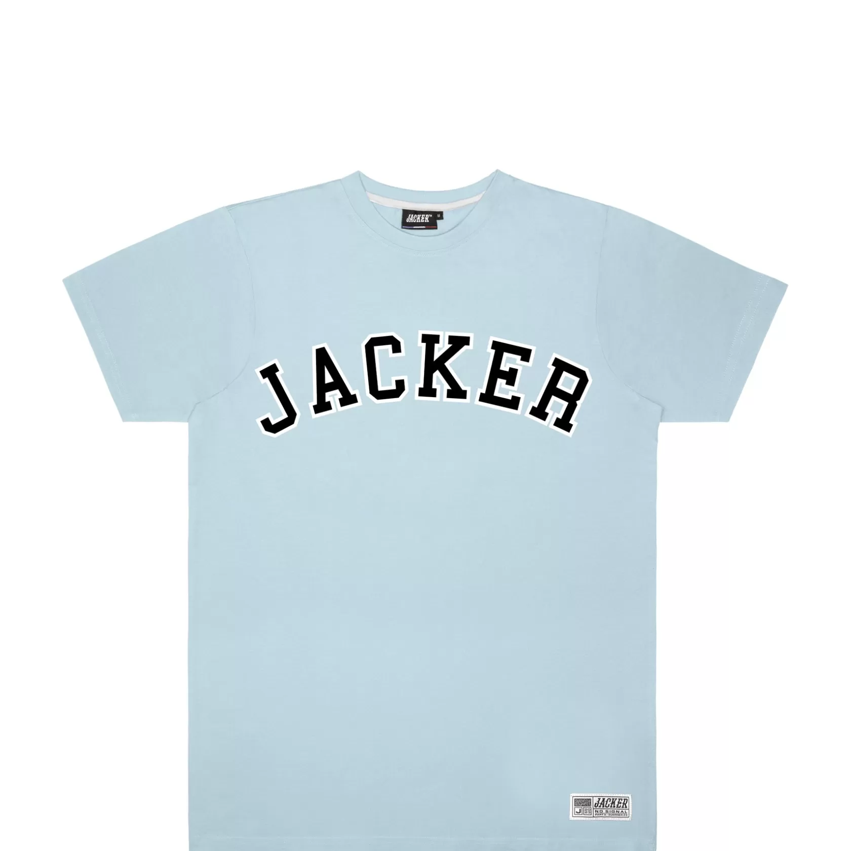 College Tee-T-Shirt-Baby Blue^Jacker Best Sale