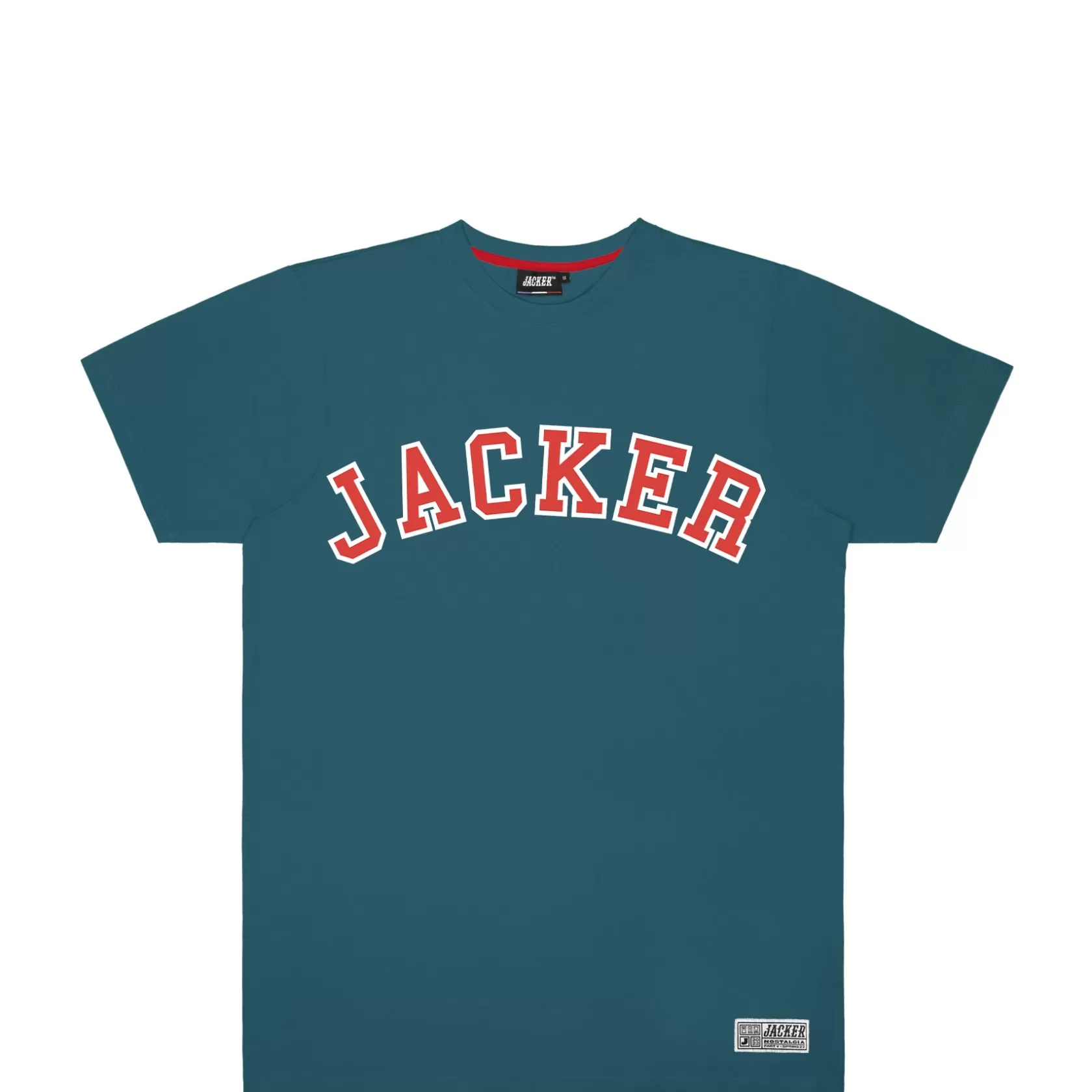 College Tee-T-Shirt-Blue^Jacker Store