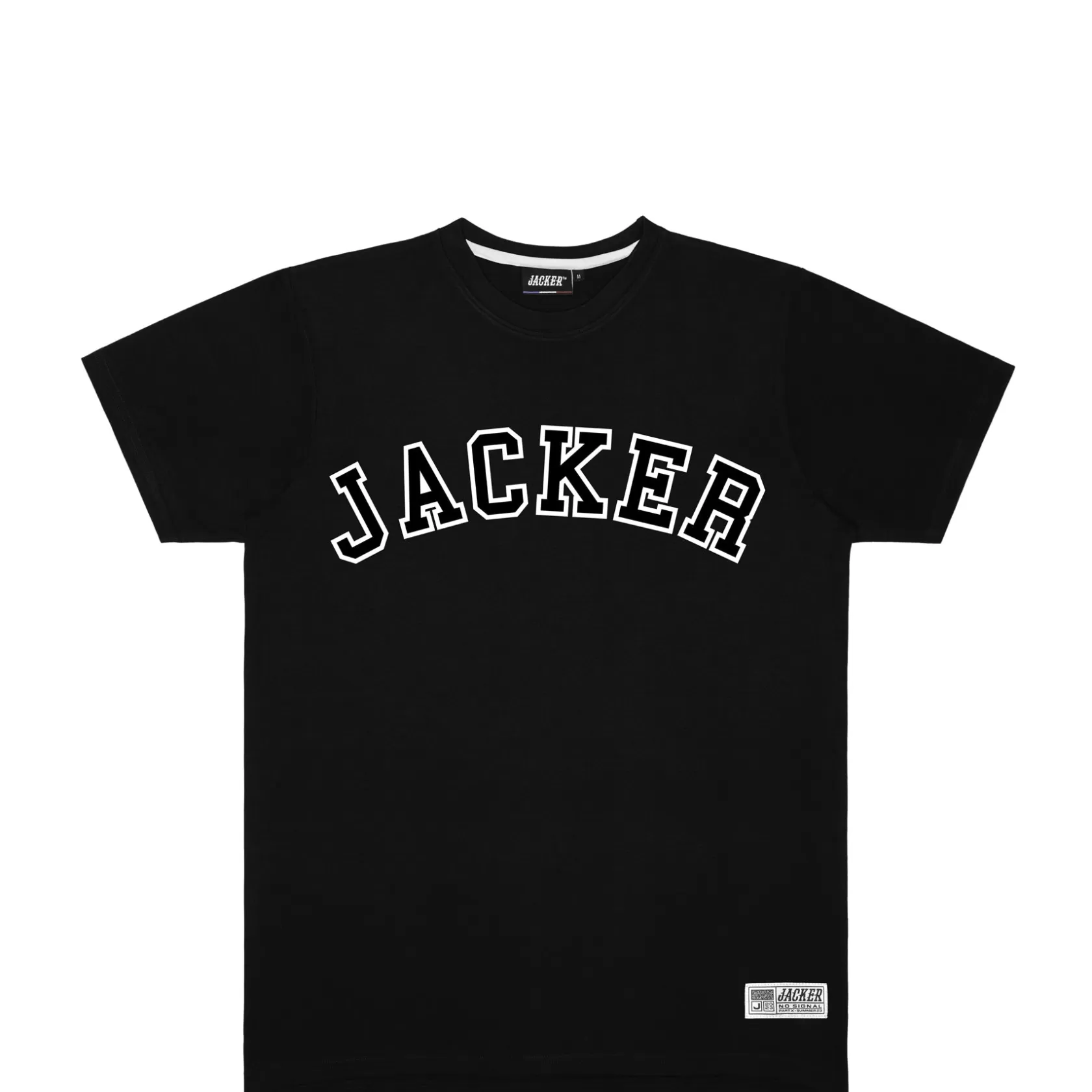 College Tee-T-Shirt-Double Black^Jacker Discount