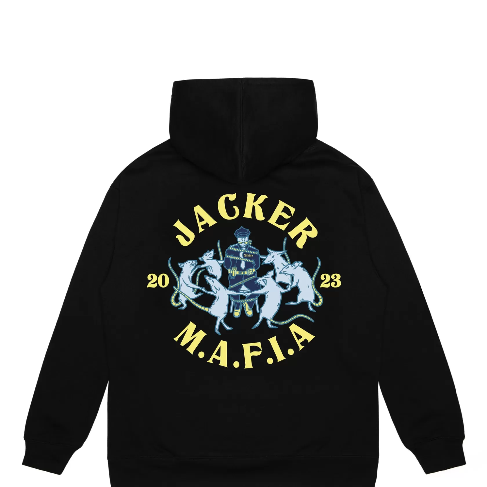 Dancing Rats-Hoodie-Black^Jacker Clearance