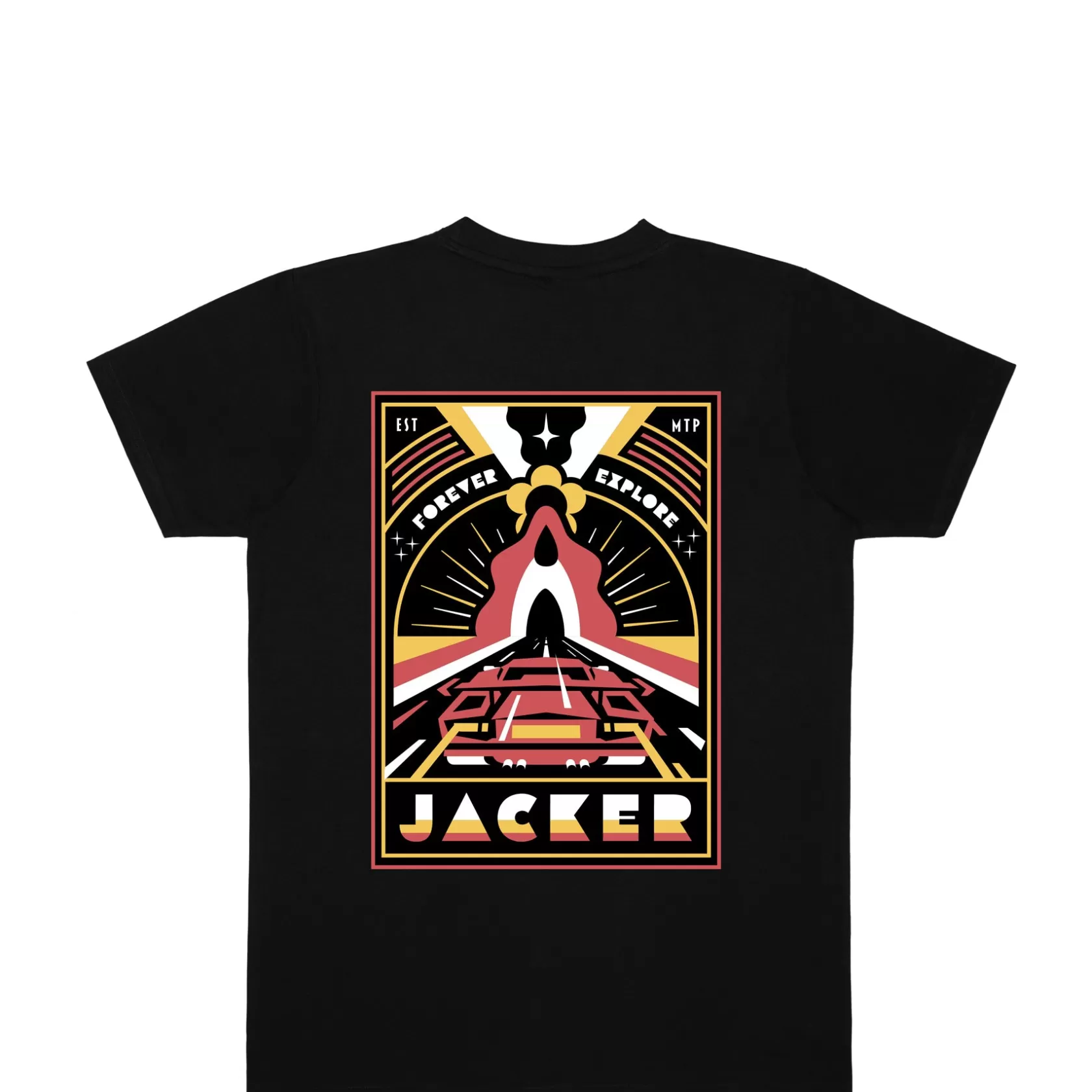 Explorer- T-Shirt-Black^Jacker Hot