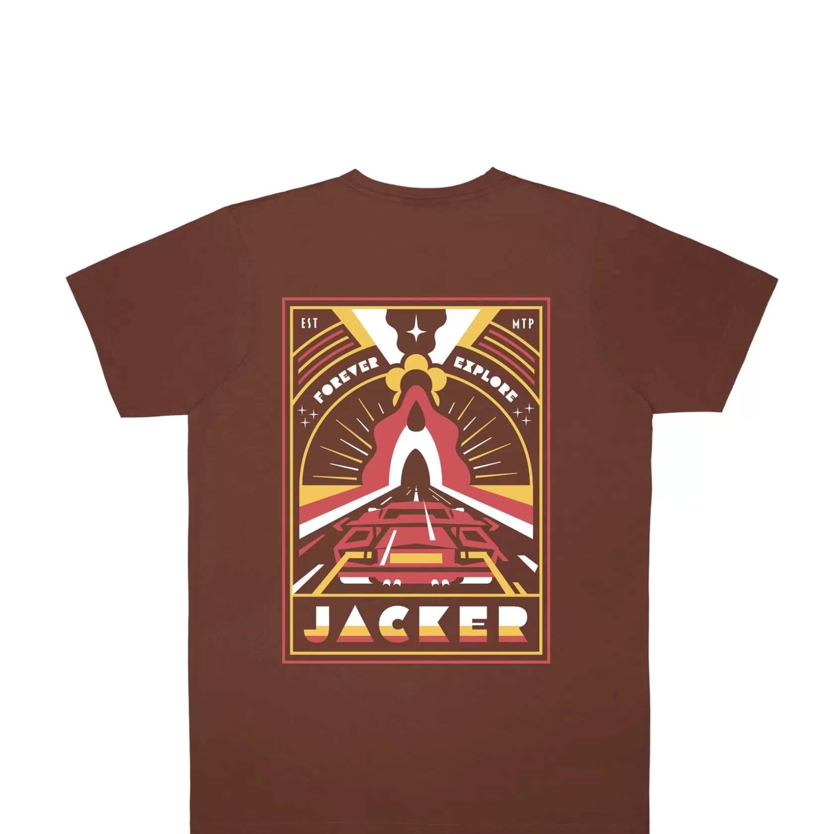 Explorer-T-Shirt-Brown^Jacker Best