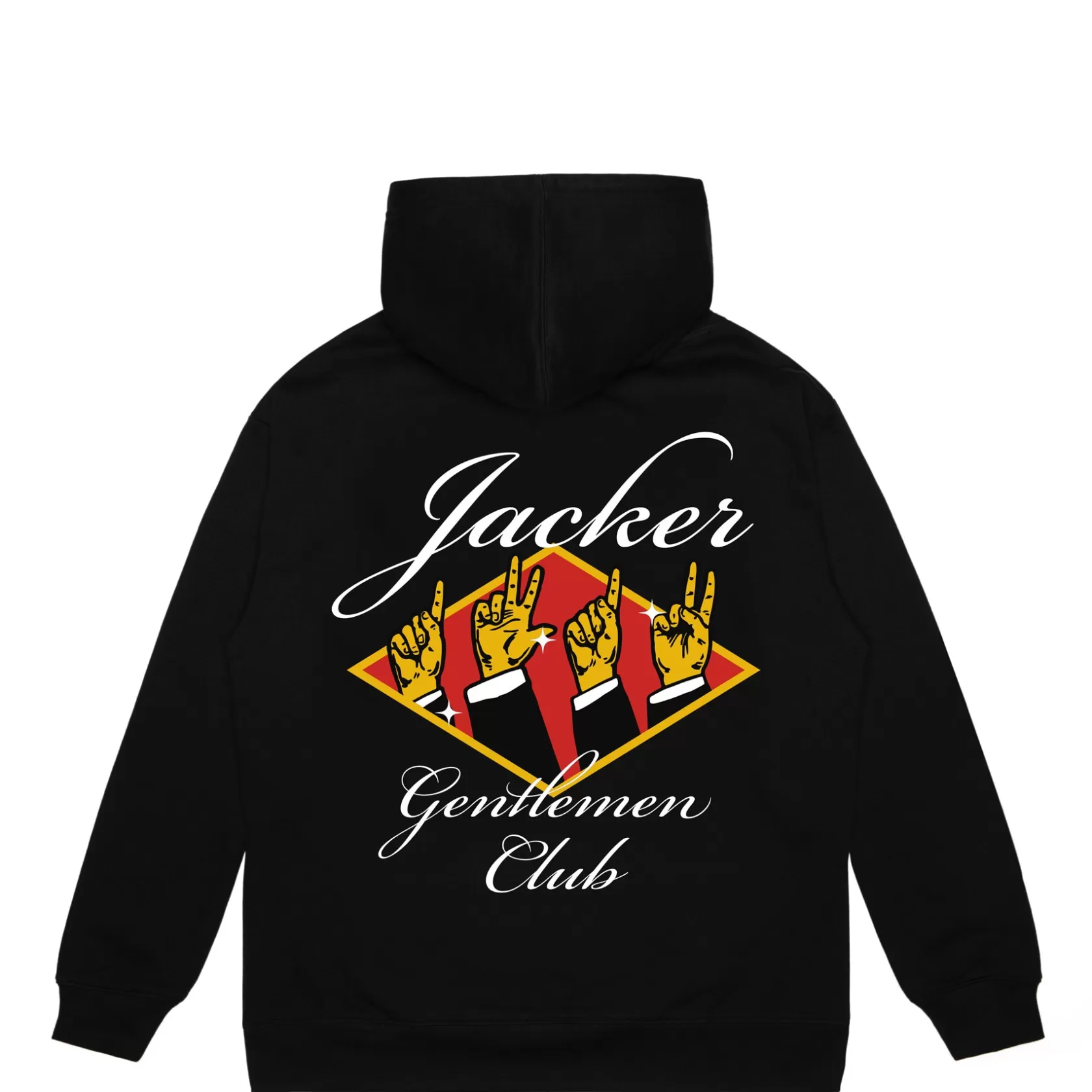 Gentlemen Club-Hoodie-Black^Jacker Discount