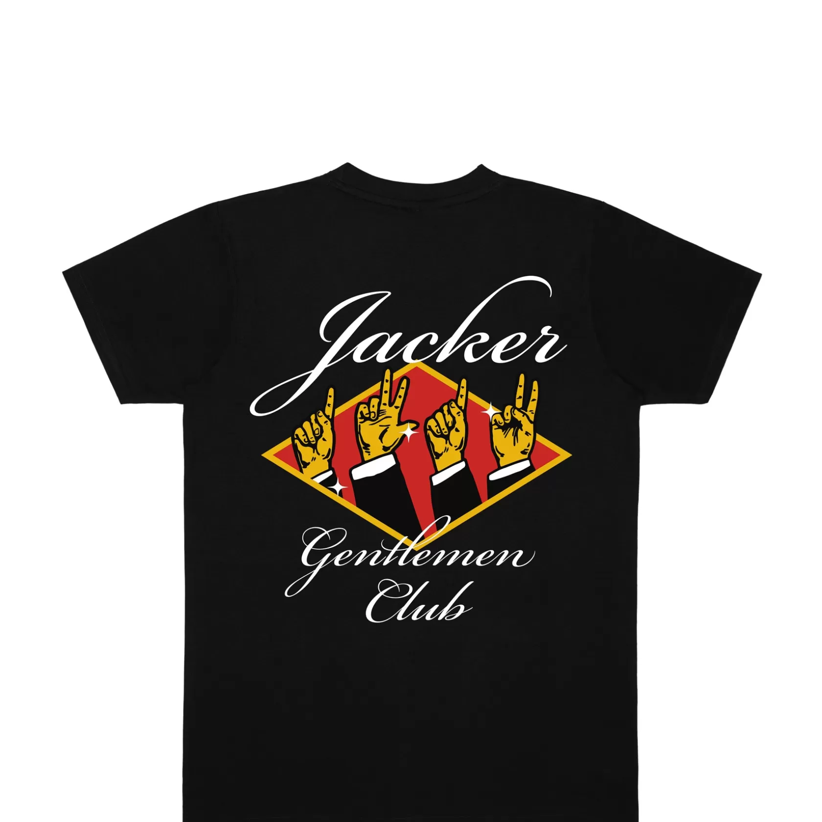 Gentlemen Club-T-Shirt-Black^Jacker Fashion