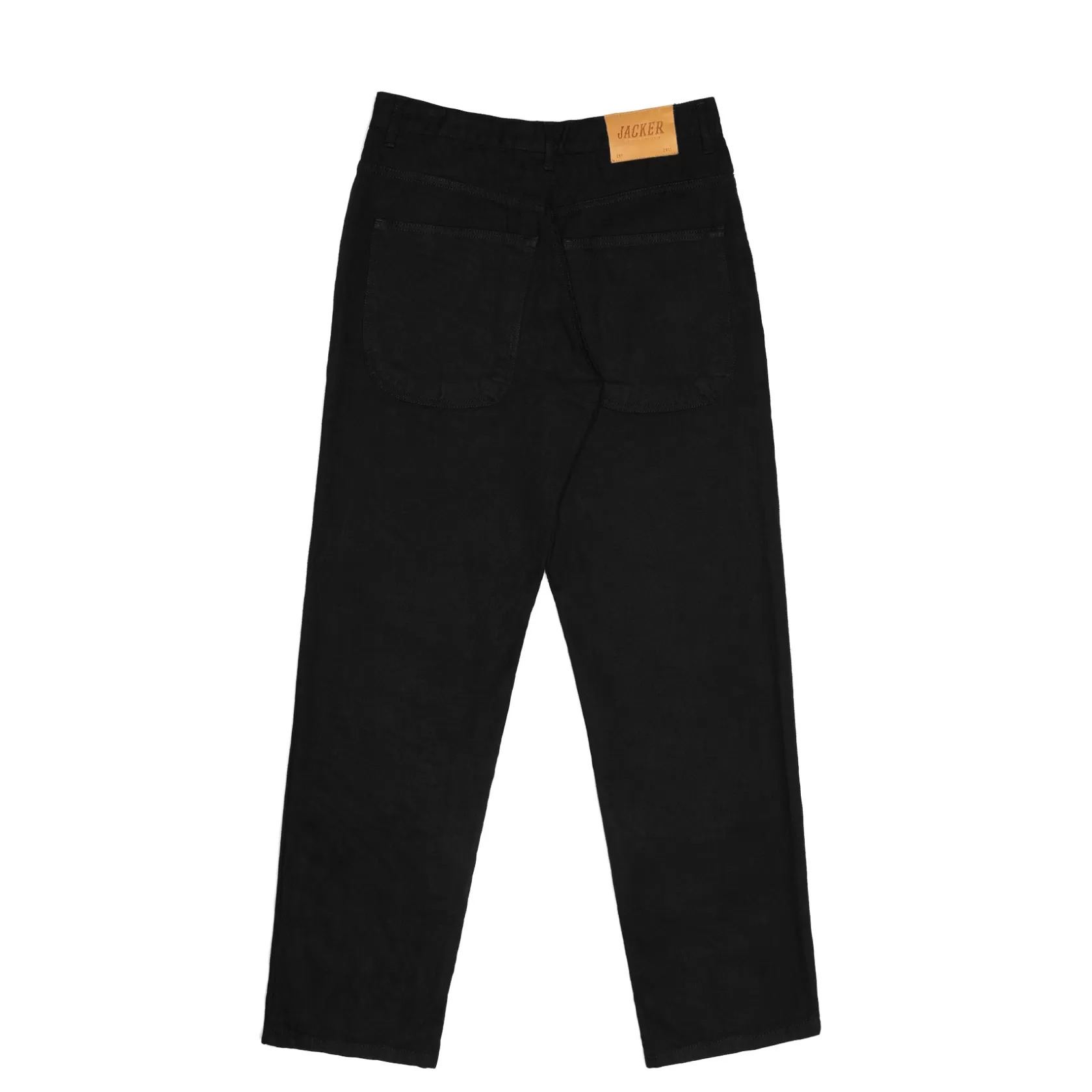 Loose Fit Denim-Pant-Black^Jacker Online