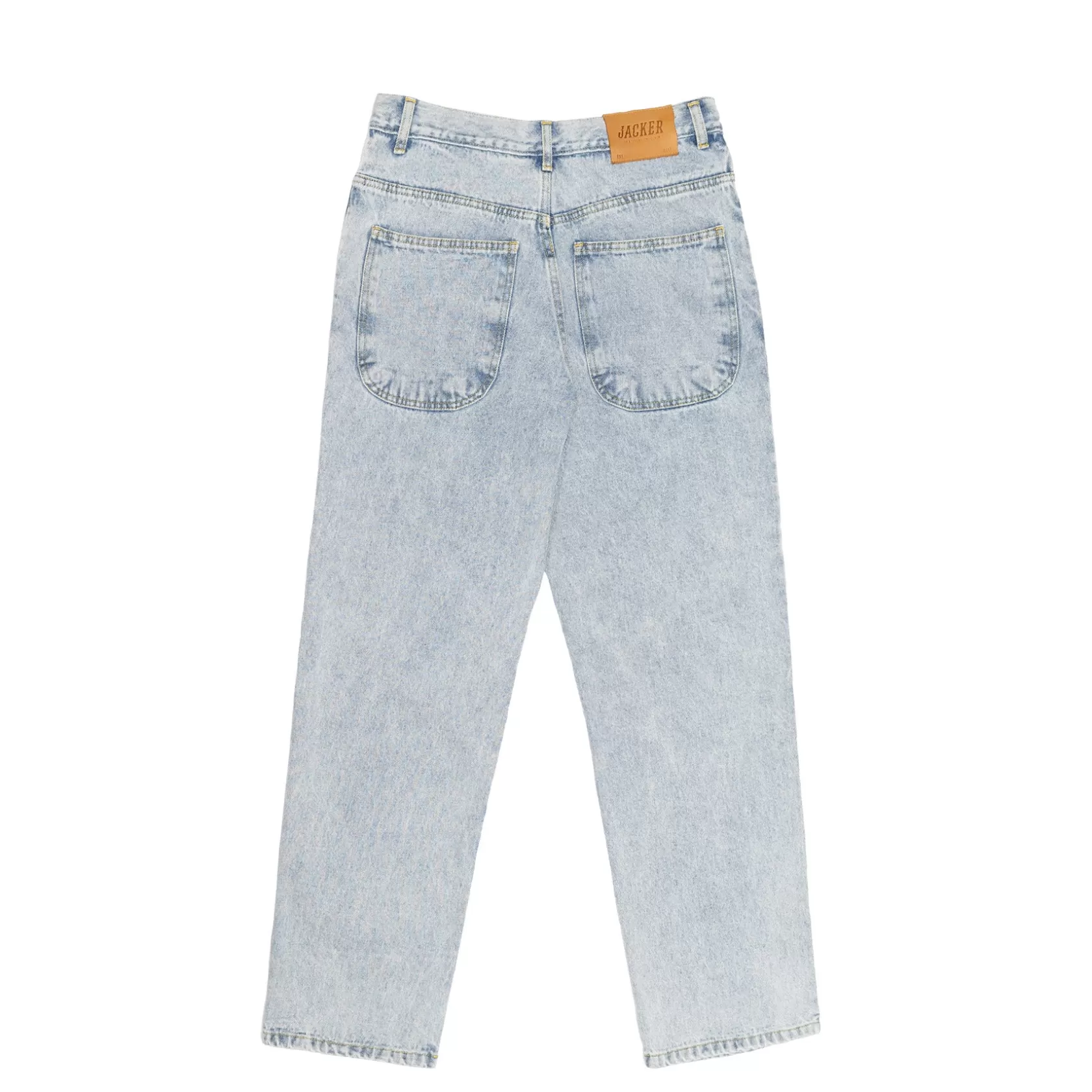 Loose Fit Denim-Pant-Blue^Jacker Clearance