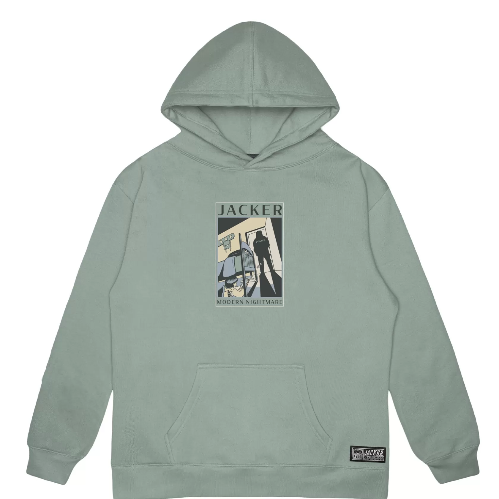 Nightmare-Hoodie-Green^Jacker Clearance