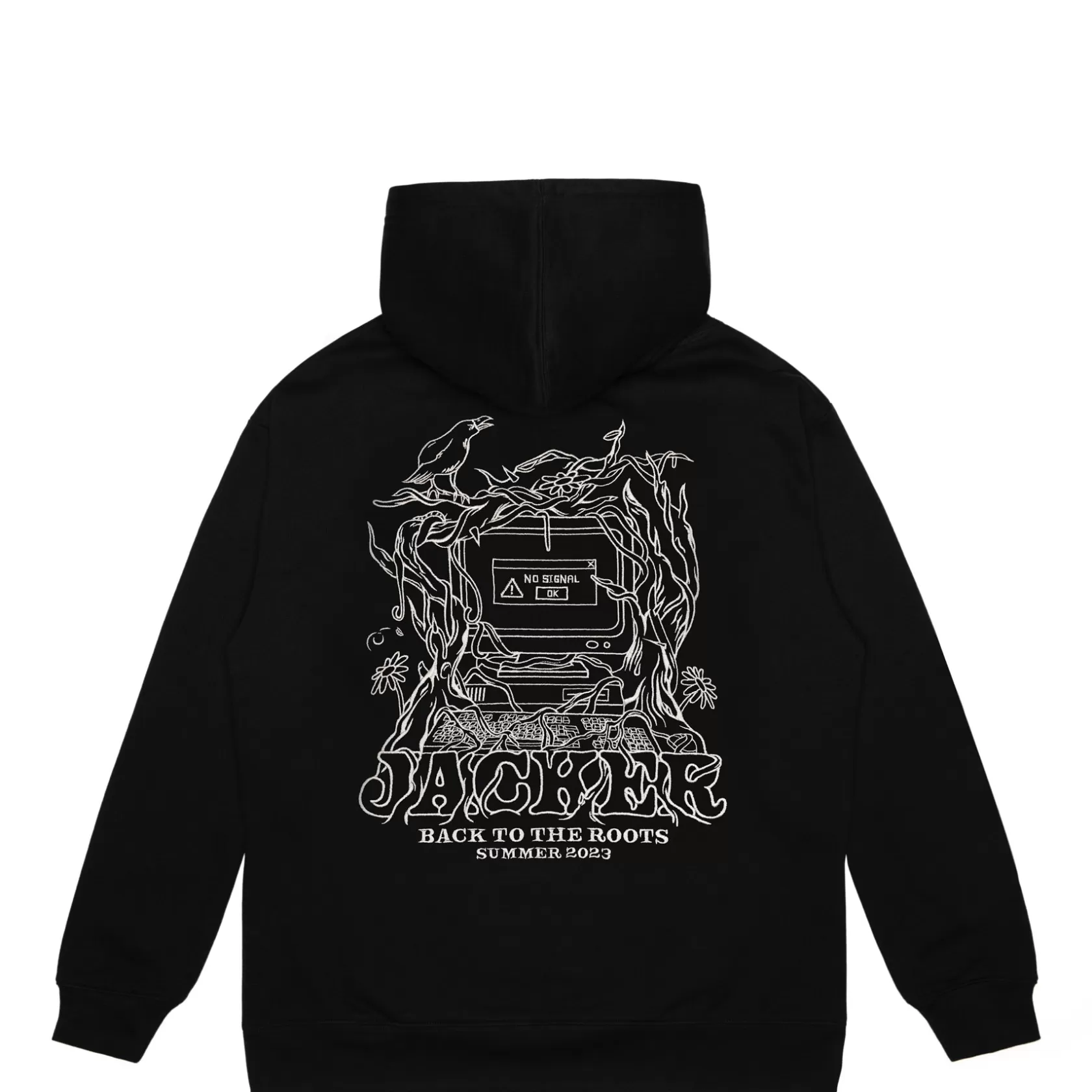 No Signal-Hoodie-Black^Jacker Best