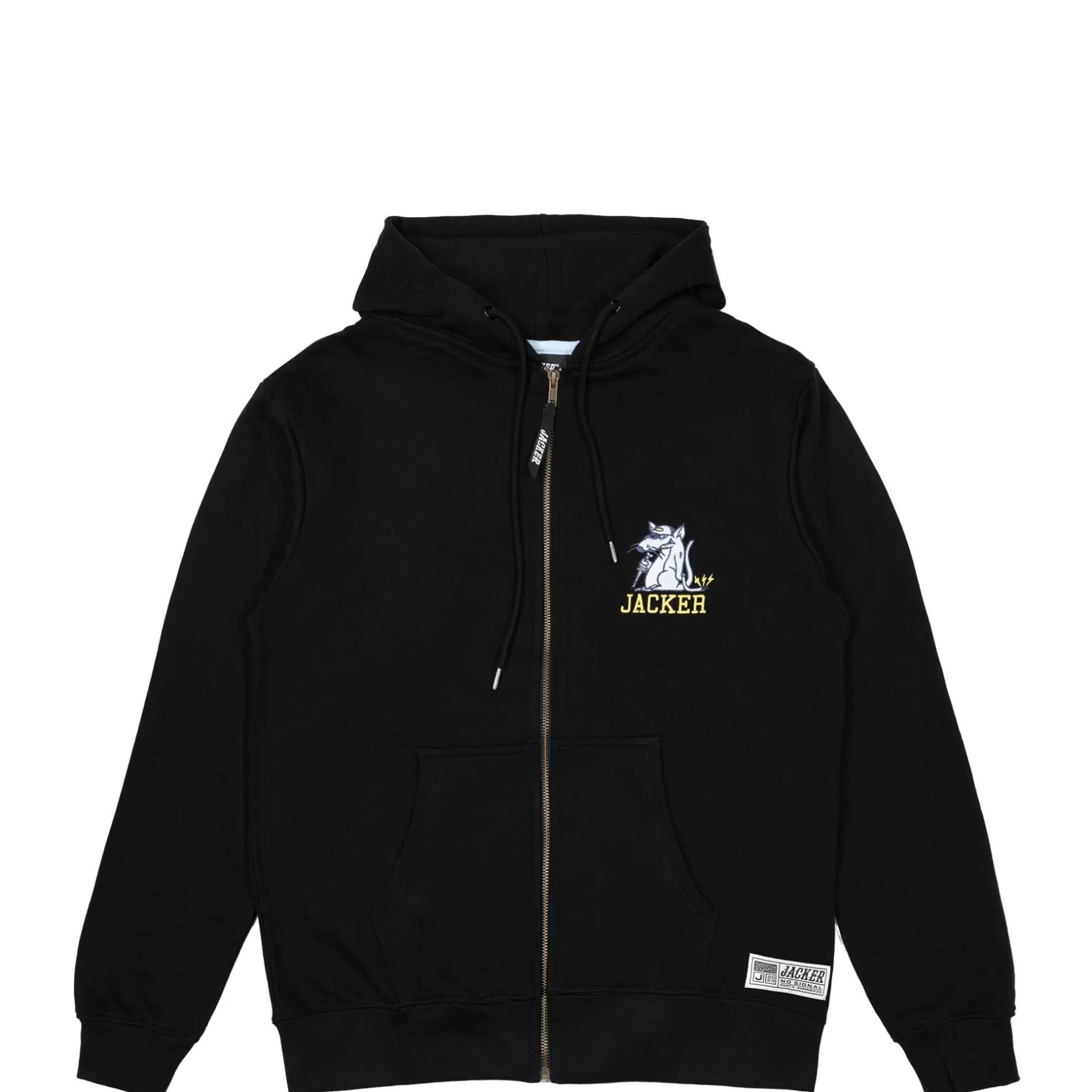 Ratman-Zipped Hoodie-Black^Jacker Best Sale