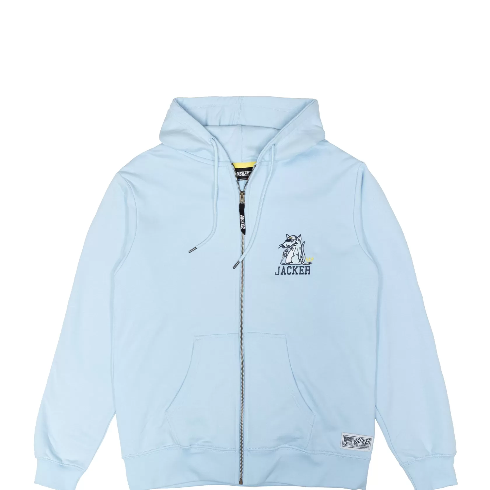 Ratman-Zipped Hoodie-Blue^Jacker Cheap