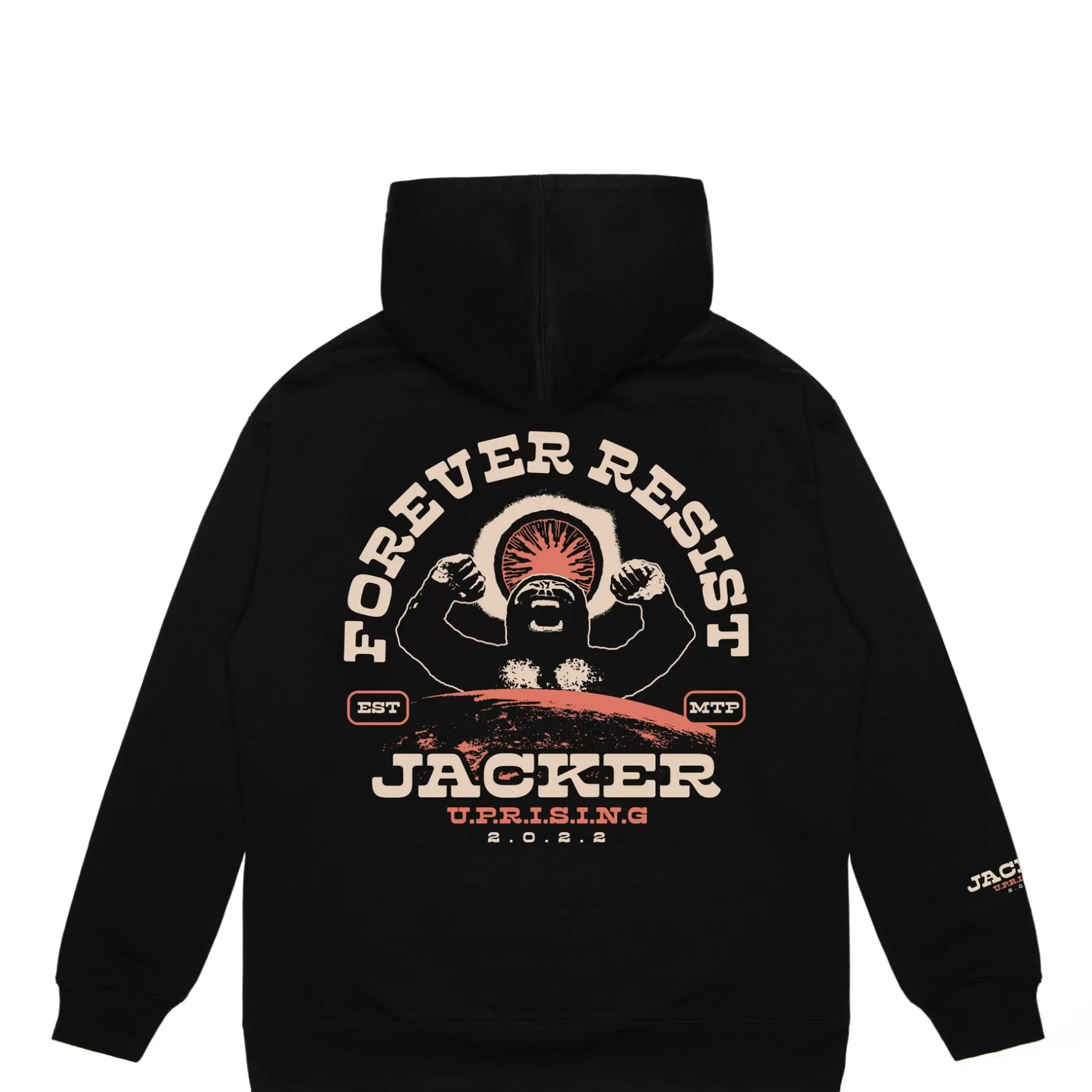 Resistance-Hoodie-Black^Jacker Outlet