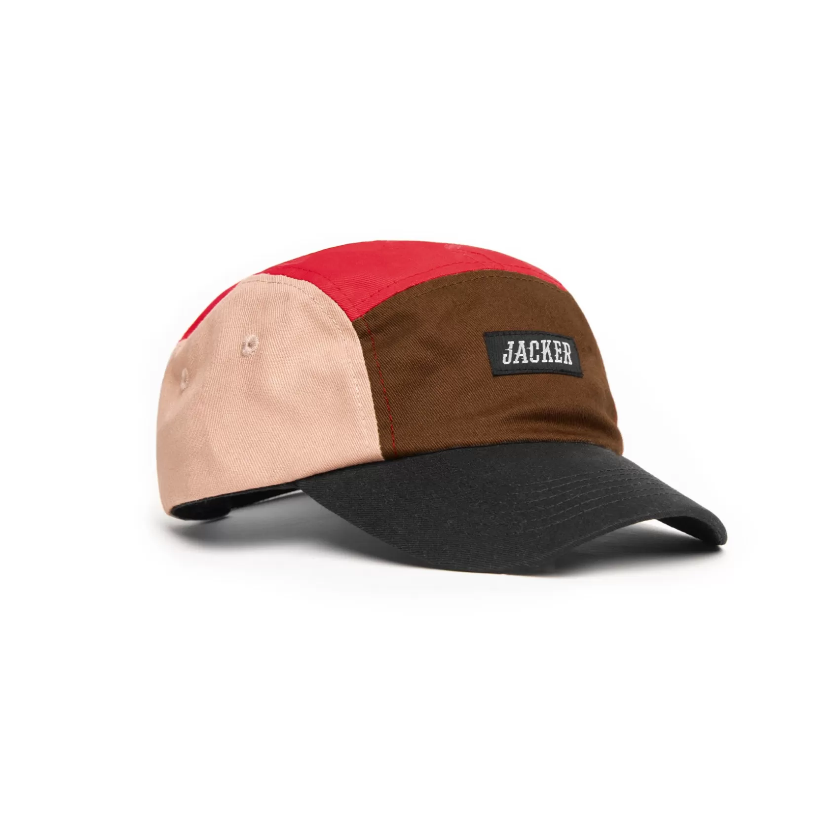 Rtl Five Panel Cap-Brown/Red^Jacker New