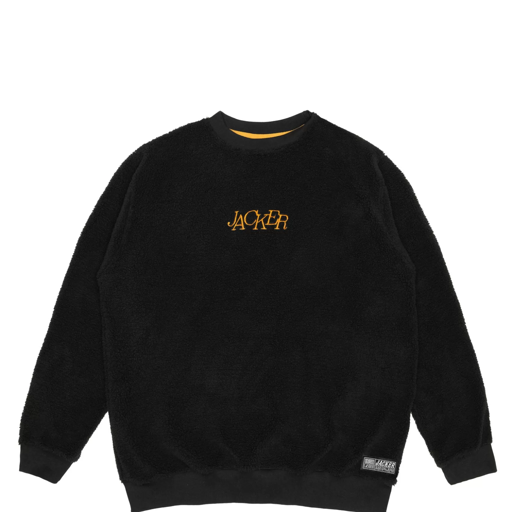 Select Logo-Crewneck Sherpa-Black^Jacker Best Sale