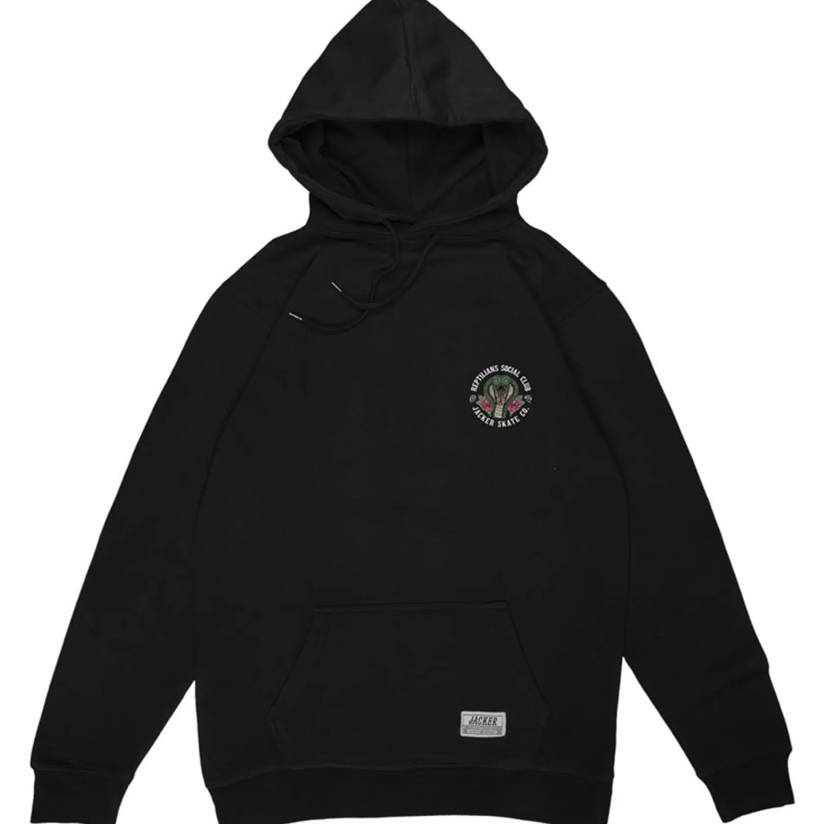 Social Club-Hoodie-Black^Jacker Hot