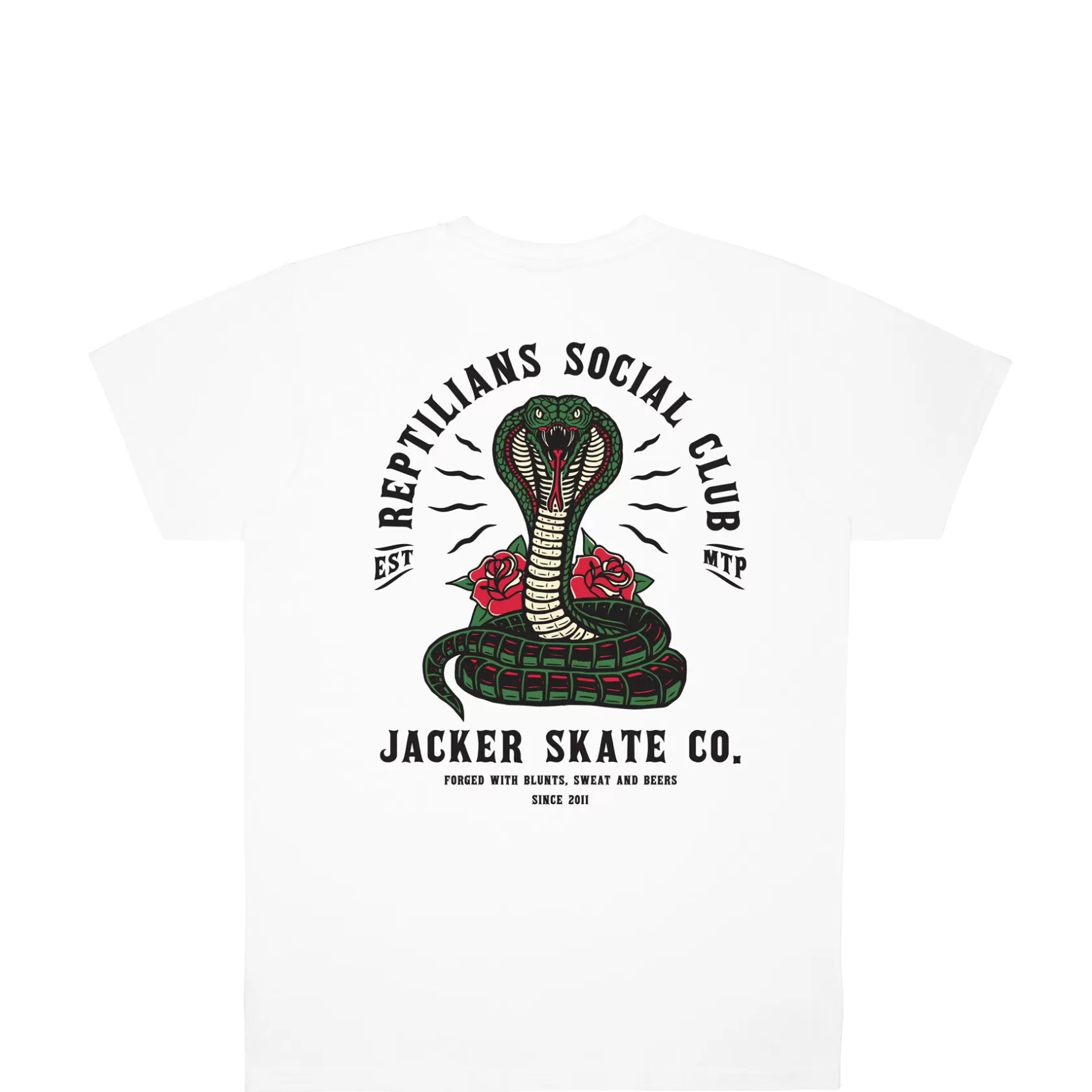 Social Club-T-Shirt-White^Jacker Shop