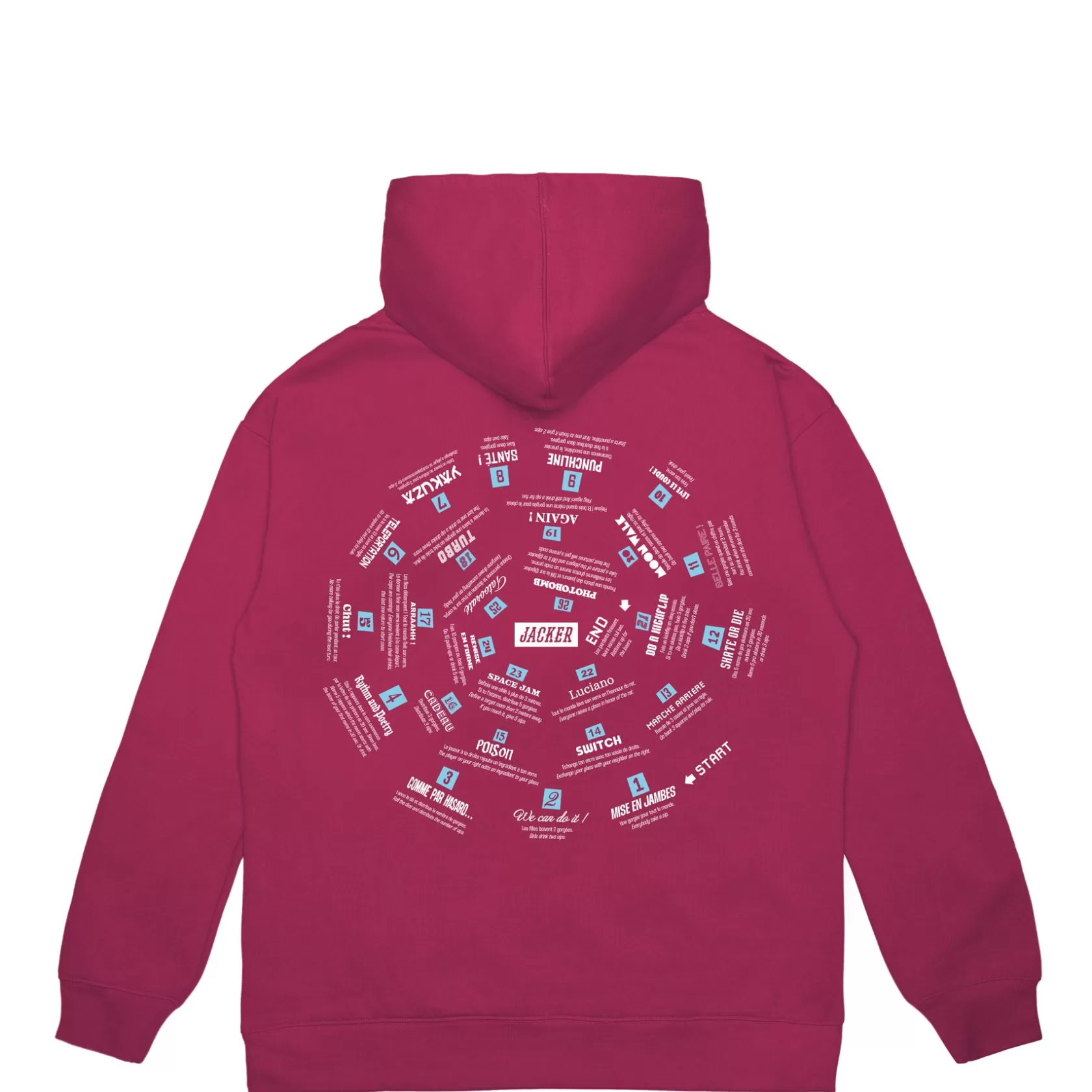 Spiral Game-Hoodie-Fushia^Jacker Online