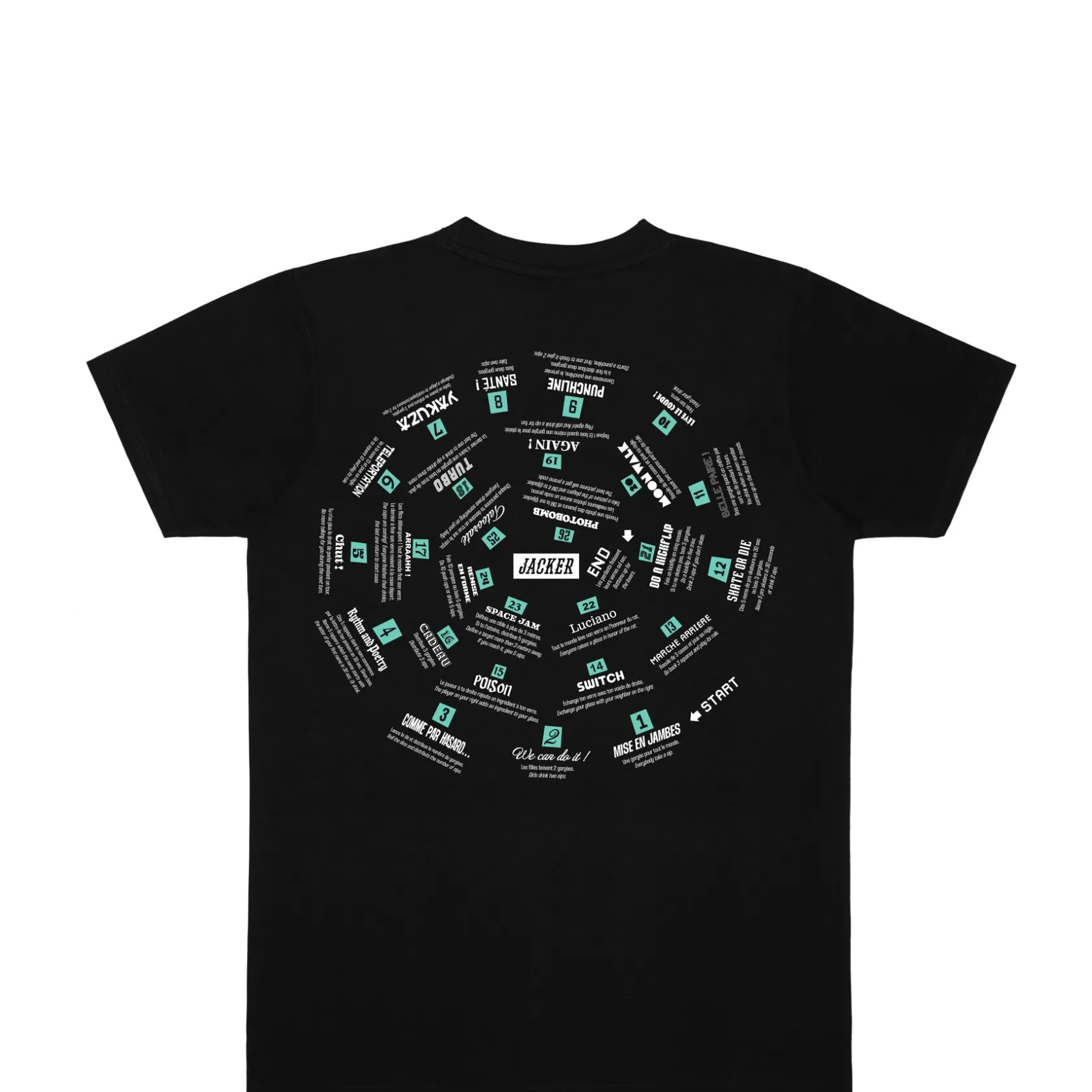 Spiral Game-T-Shirt-Black^Jacker Online