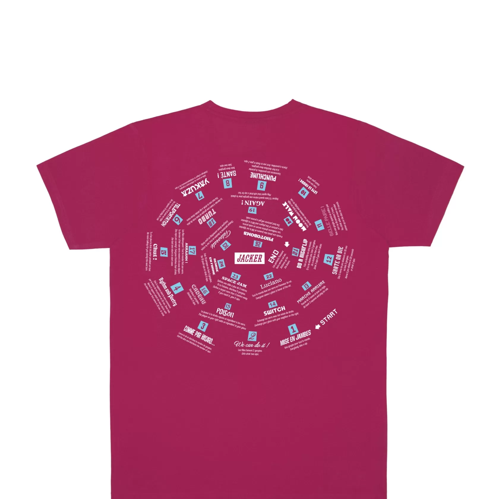 Spiral Game-T-Shirt-Fushia^Jacker Online