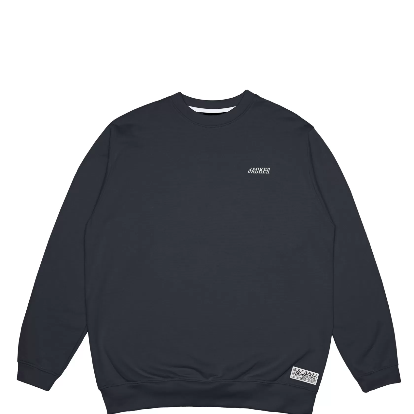 Team Logo-Crewneck-Navy^Jacker Discount