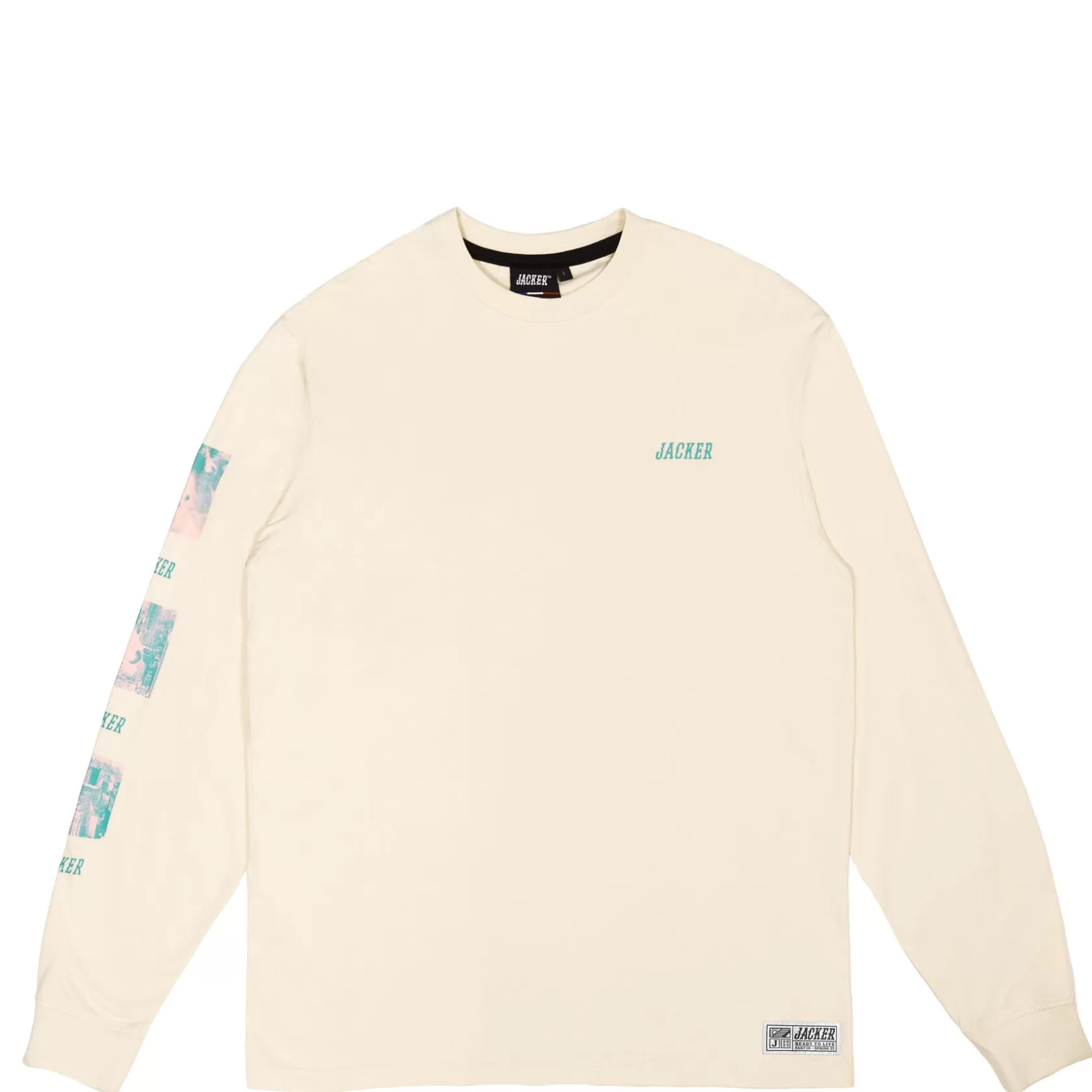 Tits Attack-Long Sleeves-Beige^Jacker Online