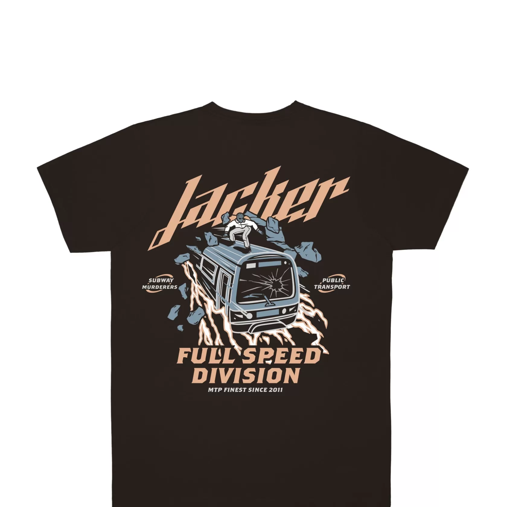 Train Surfing-T-Shirt-Brown^Jacker Store