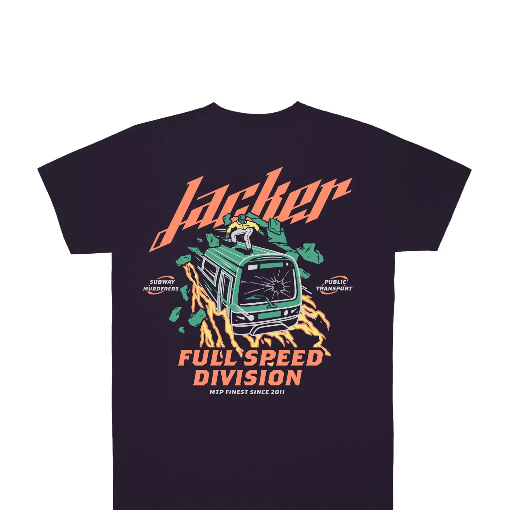 Train Surfing-T-Shirt-Purple^Jacker Sale