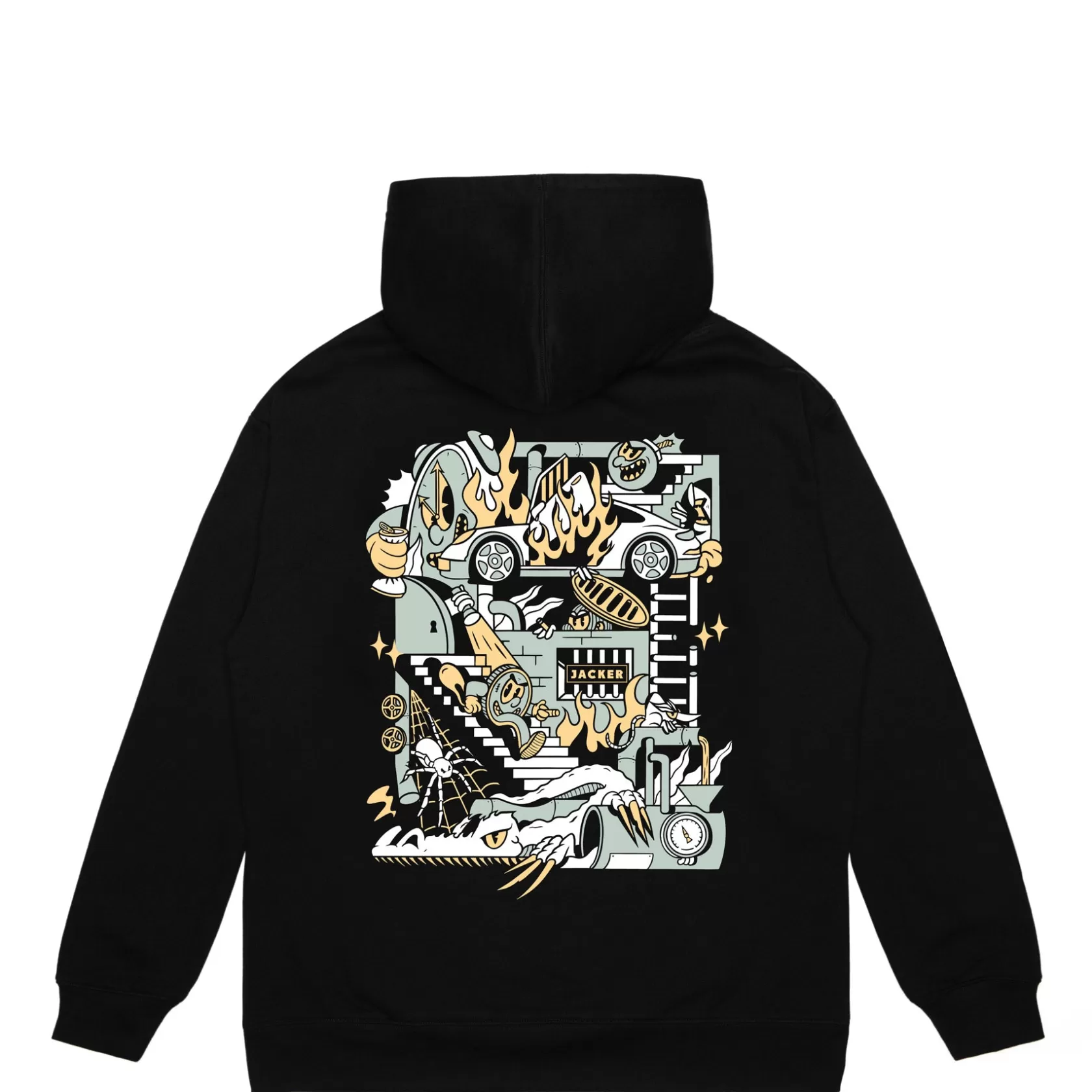 Underground-Hoodie-Black^Jacker Sale