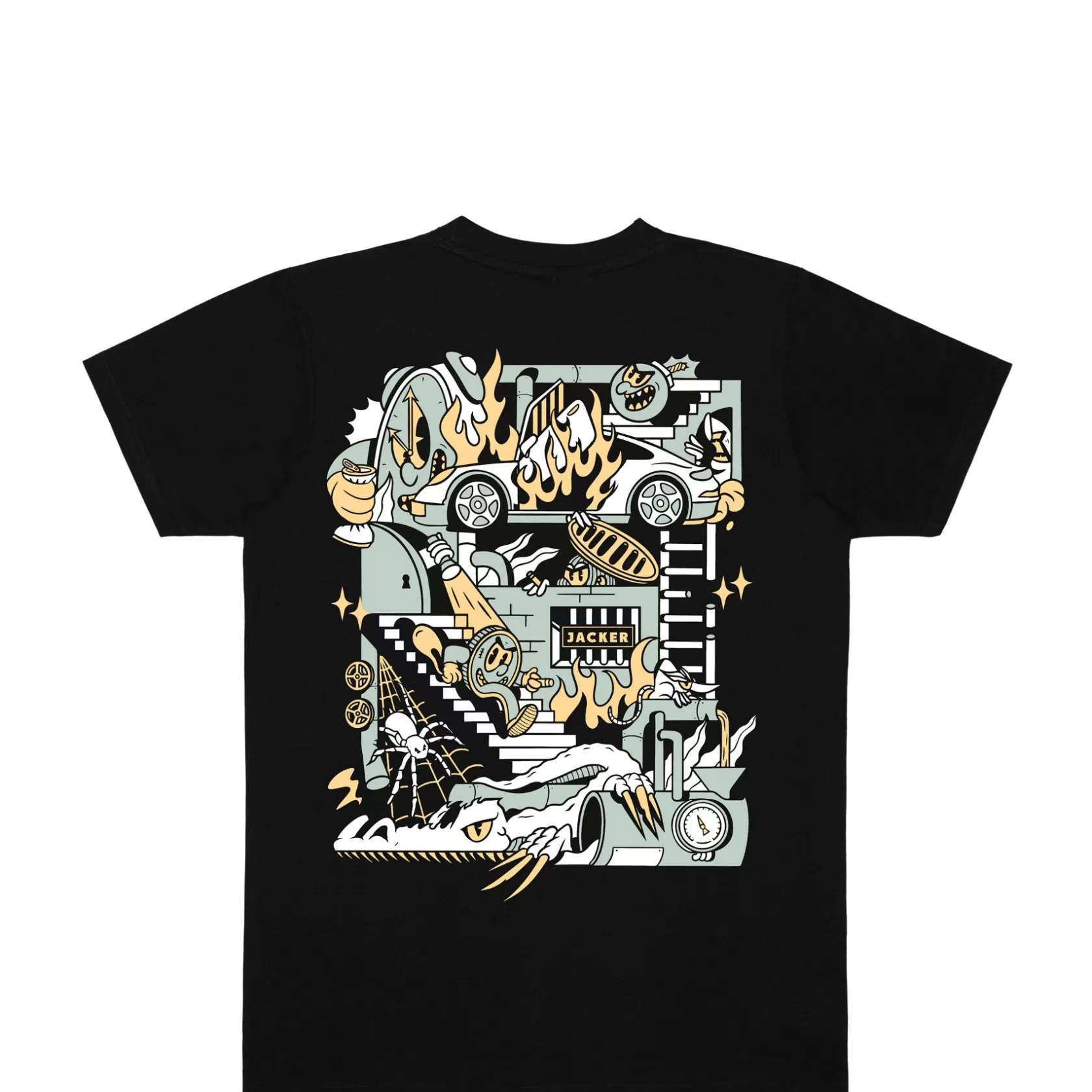 Underground-T-Shirt-Black^Jacker Shop